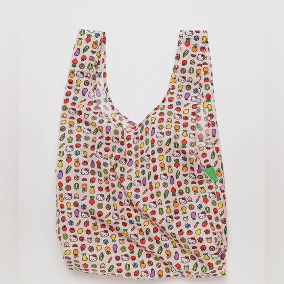 🍎BAGGU STANDARD Hello Kitty Icons Reusable Tote Bag - Picture 3 of 11